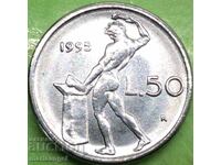 50 Λίρες 1995 Ιταλία Ήφαιστος