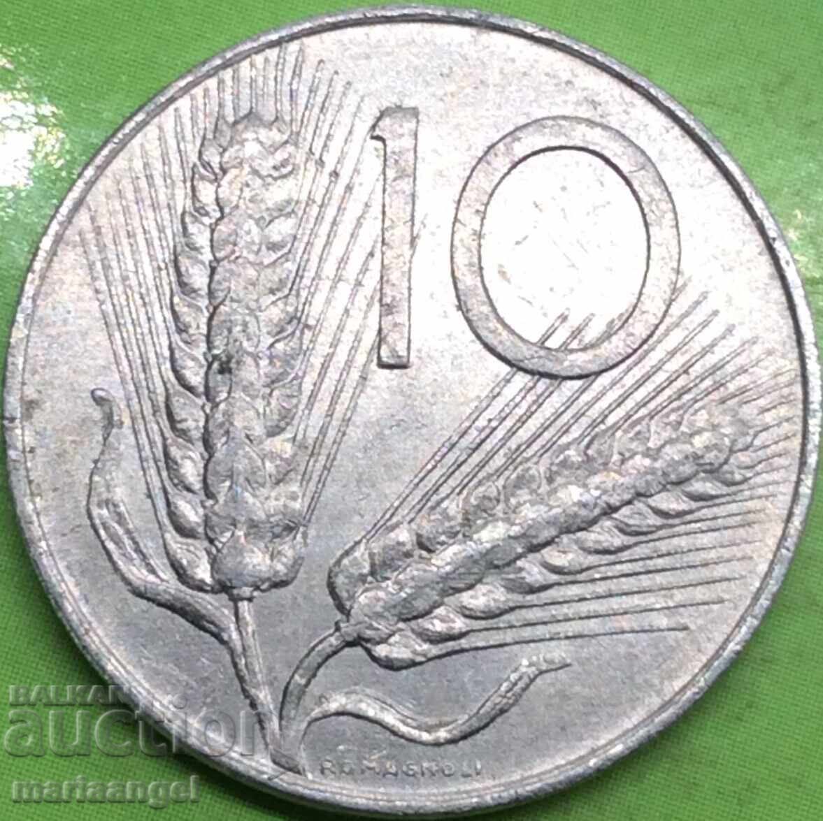 Δημοπρασία 10 λίρες 1975 Ιταλία Δημοπρασία 10 λίρες 1975 Ιταλία