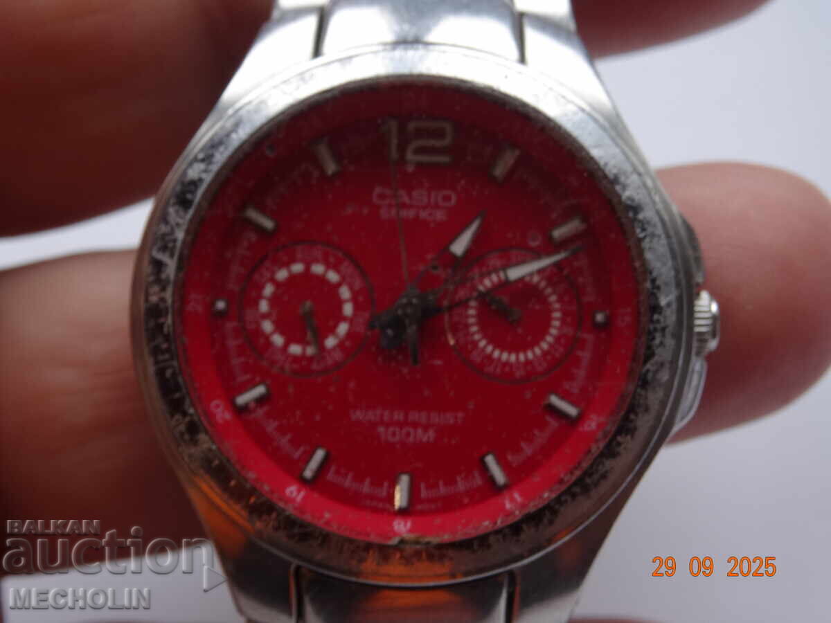 WATCH Japanese mechanism Casio with price 20.00 BGN | € 10.23