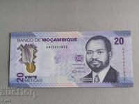 Banknote - Mozambique - 20 meticais UNC | 2024