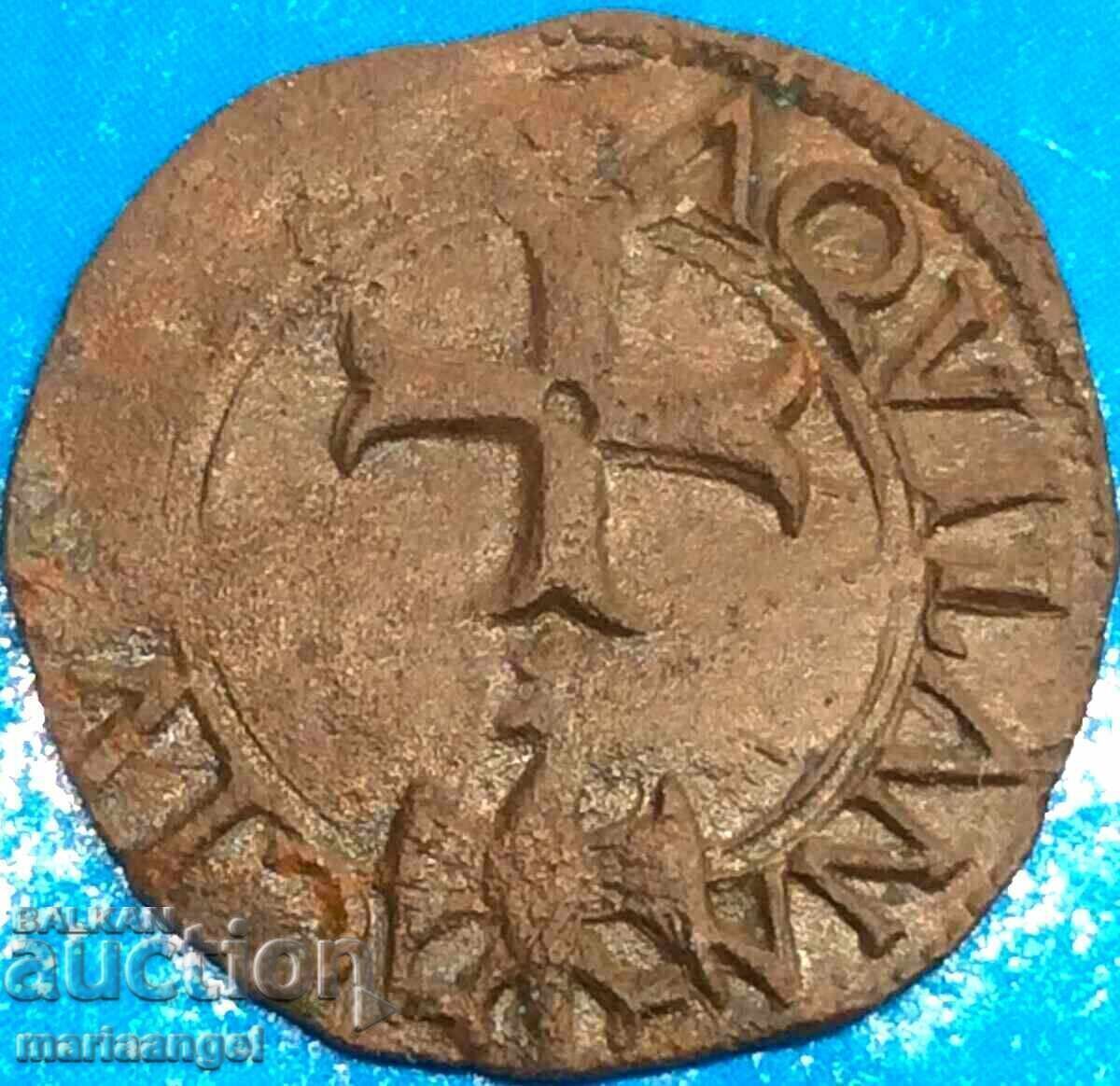 Παράδοση Ιταλία 1 cavallo (Cahn) Aquileia Charles VIII Crest+Eagle - ΣΠΑΝΙΟ