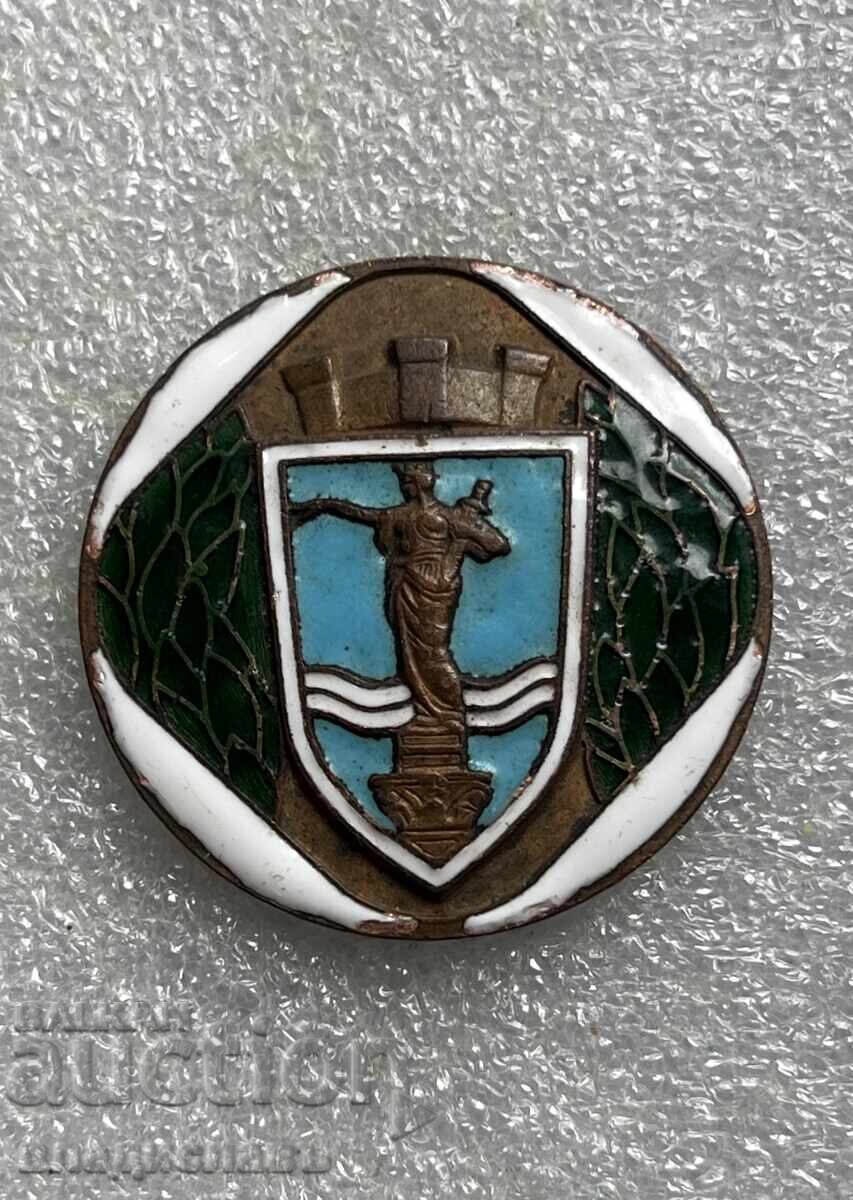 Ранен соц.НРБ награден плакет град РУСЕ с емайл !