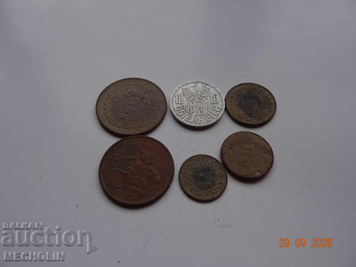 ΜΟΝΕΤΕΣ ΖΕΤΟΝΙΑ lot2 - 6 ΜΟΝΕΤΕΣ ΖΕΤΟΝΙΑ lot2 - 6