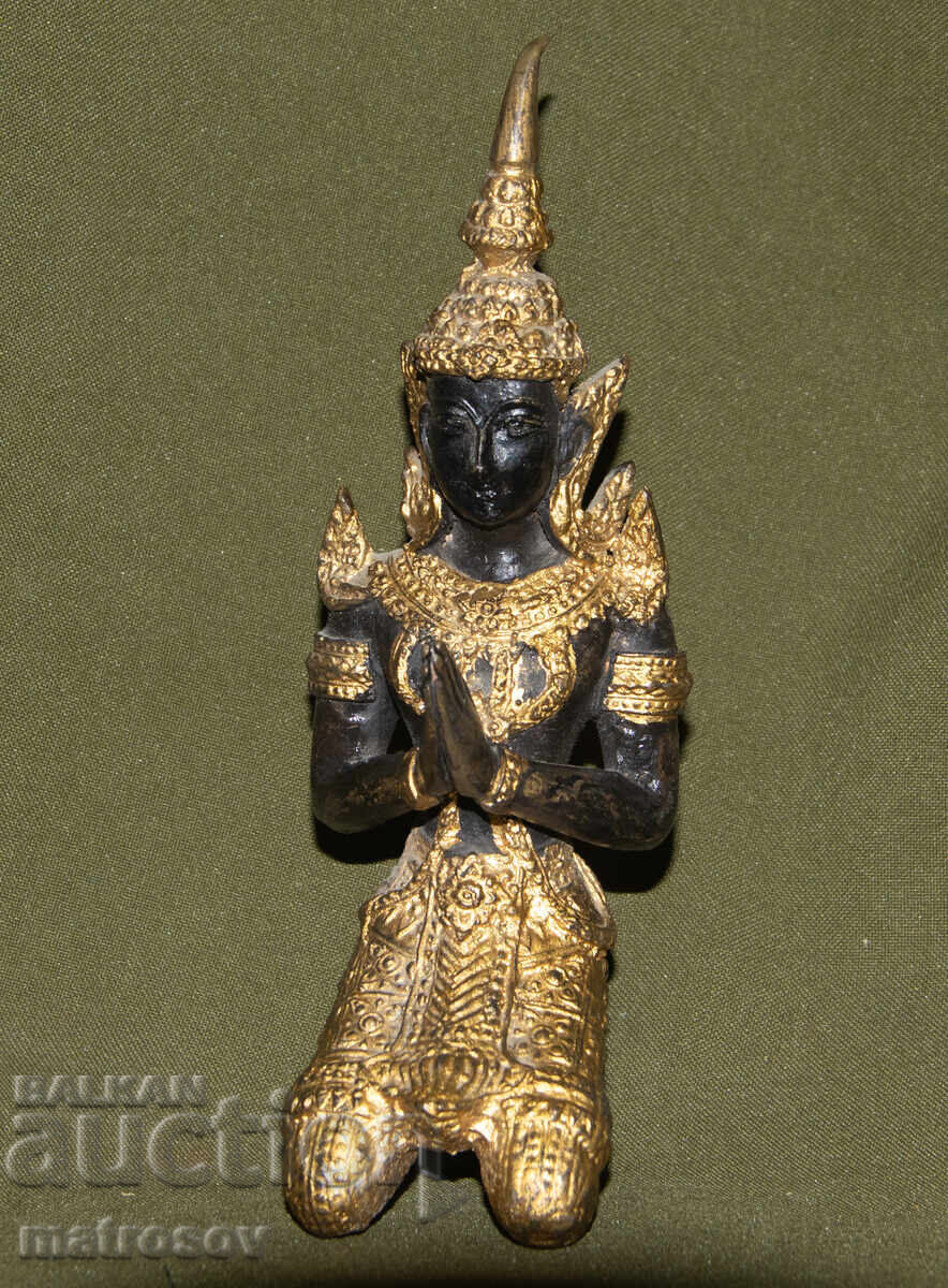 Bronze decorative statue sculpture, Thai dancer with price 200.00 BGN | € 102.26