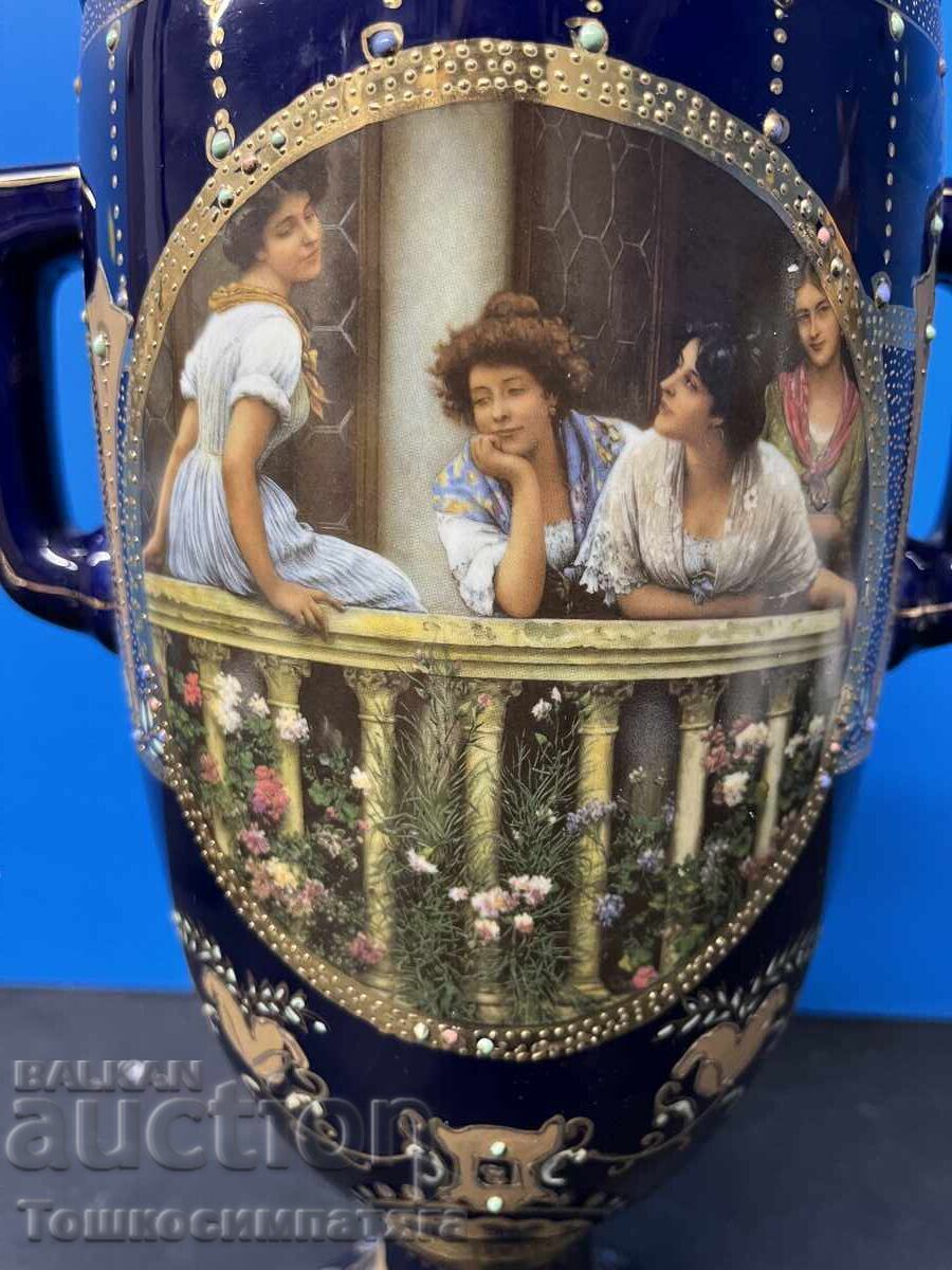 Μεγάλο, vintage, αμφορέας Royal Limoges με τιμή 150.00 BGN | € 76.69