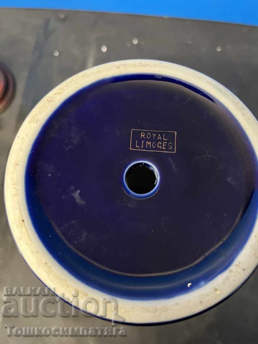 Μεγάλο, vintage, αμφορέας Royal Limoges - 6