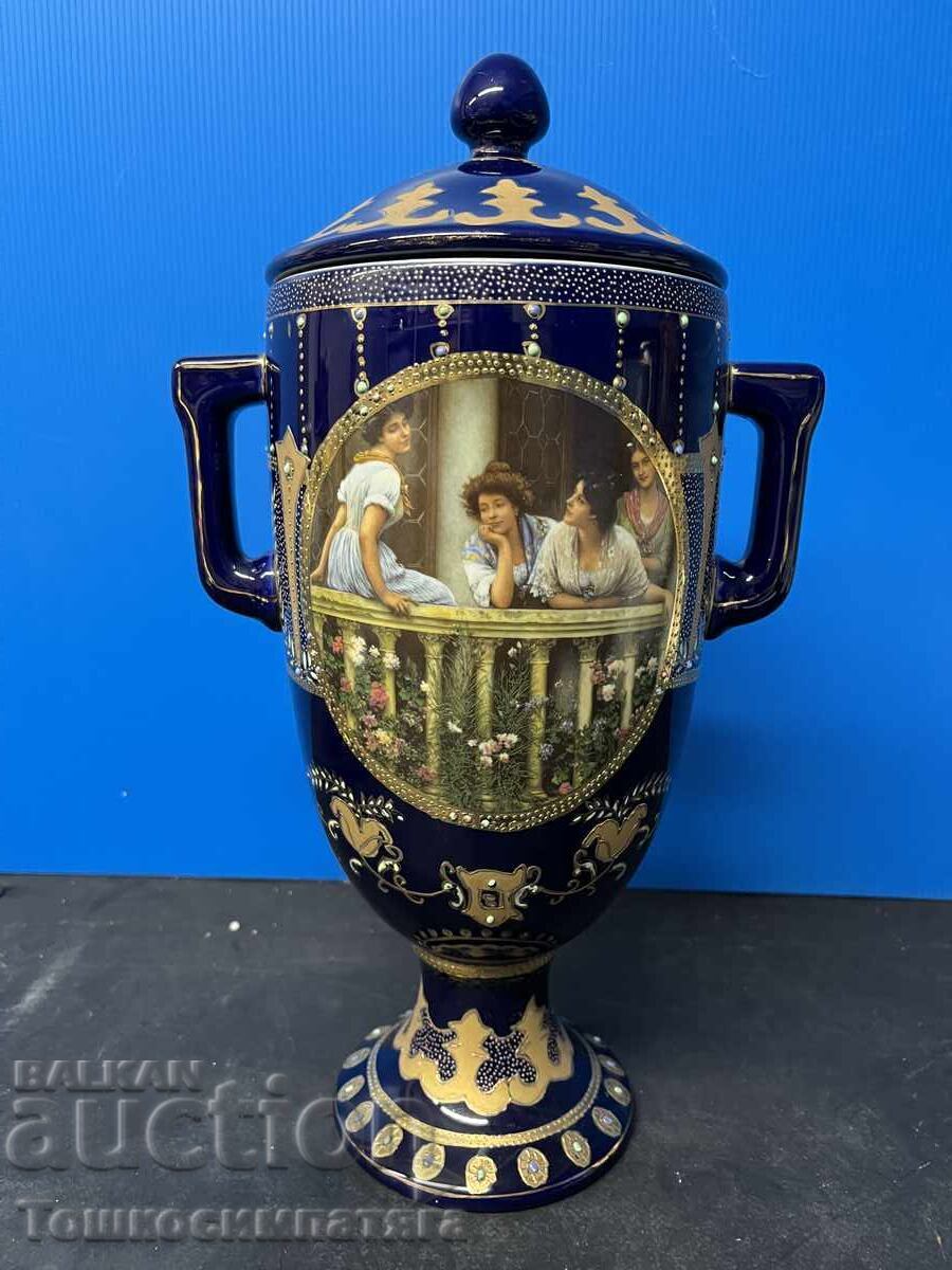 Μεγάλο, vintage, αμφορέας Royal Limoges