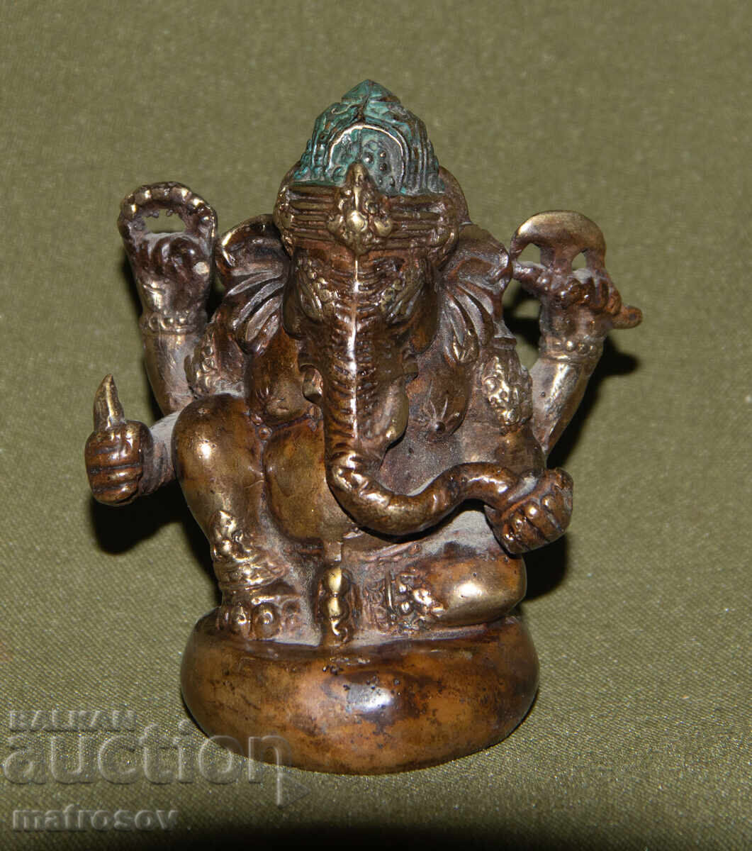 Μικρό μπρούτζινο διακοσμητικό άγαλμα, Γκανέσα