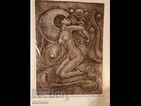 Танц с топка, Кръстю Некезов-Бърнинг