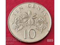 10 λεπτά 1986 - Σιγκαπούρη