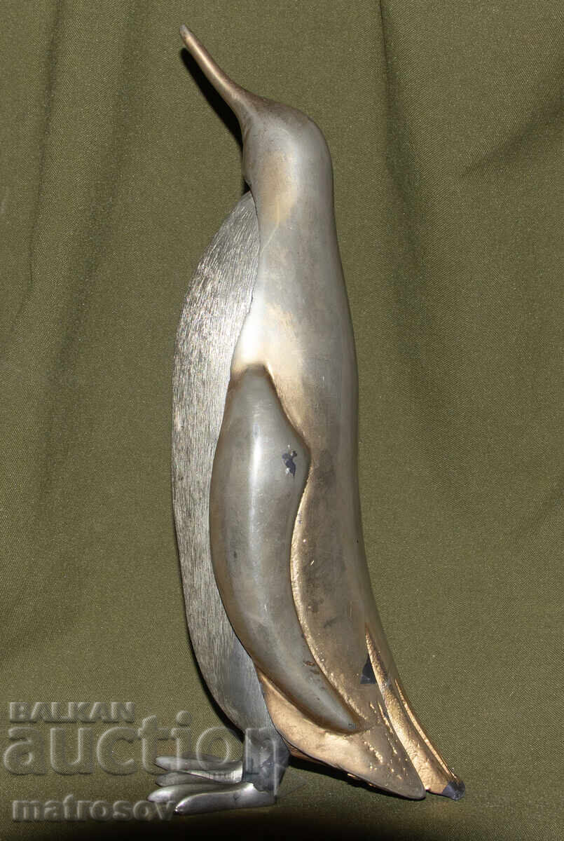 Αυθεντική μεταλλική διακοσμητική φιγούρα, πιγκουίνος με τιμή 180.00 BGN | € 92.03