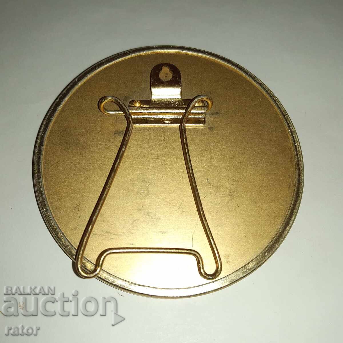 Livrarea Placă mare de birou, panou de bronz - LENIN. Rusia, URSS Livrarea Placă mare de birou, panou de bronz - LENIN. Rusia, URSS