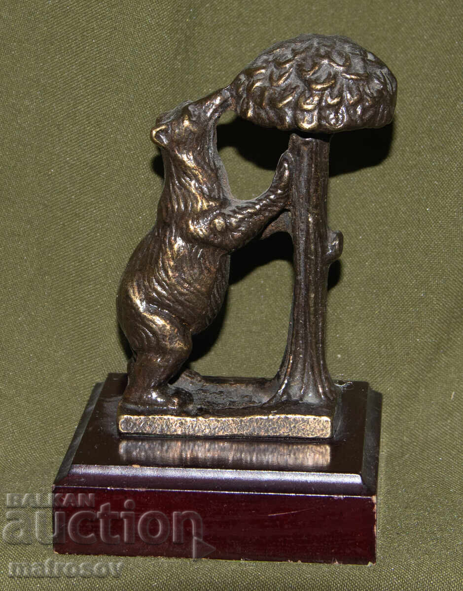 Αυθεντικό χάλκινο γλυπτό, σύμβολο της Μαδρίτης - 5