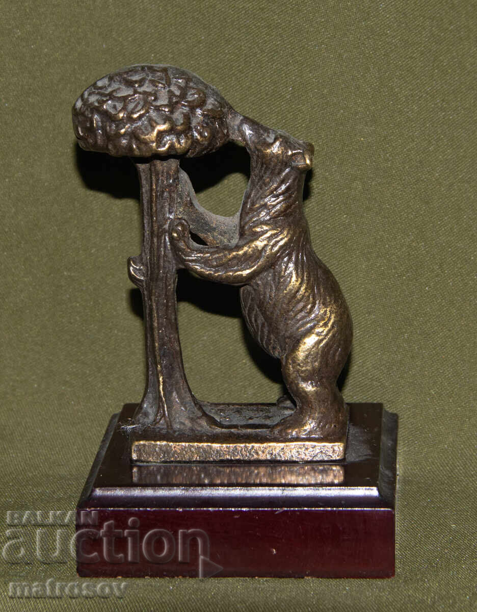 Αυθεντικό χάλκινο γλυπτό, σύμβολο της Μαδρίτης