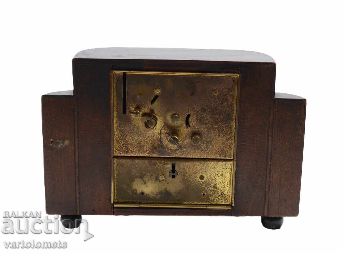 Γερμανικό επιτραπέζιο ρολόι ξυπνητήρι χοίρος - λειτουργεί - 5