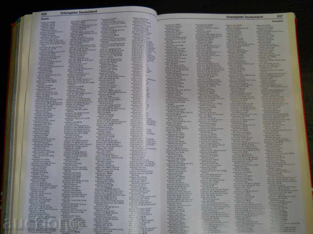 Delivery of atlas "Der Grosse Shell Atlas 2004 / 2005"