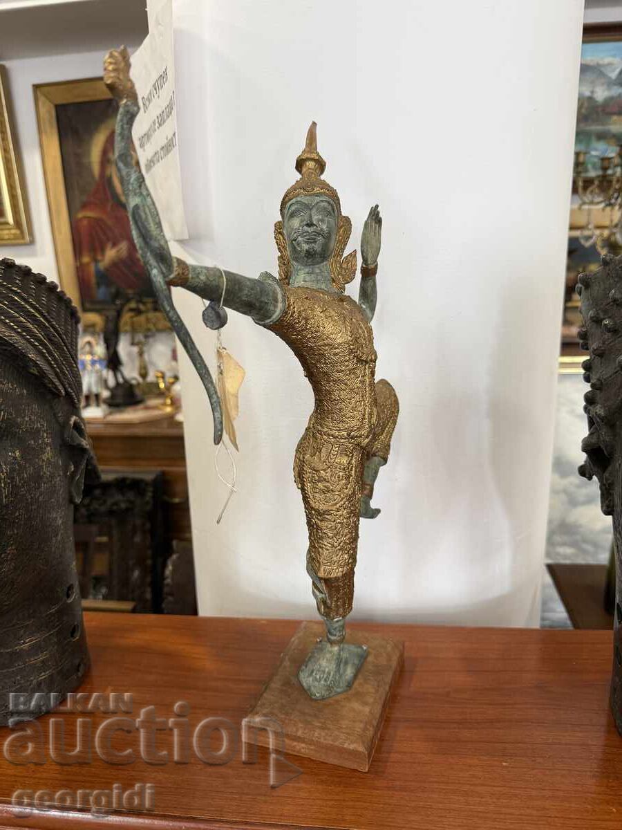 Large Thai Prince Rama figure. No. 7383 with price 375.00 BGN | € 191.73 Large Thai Prince Rama figure. No. 7383 with price 375.00 BGN | € 191.73