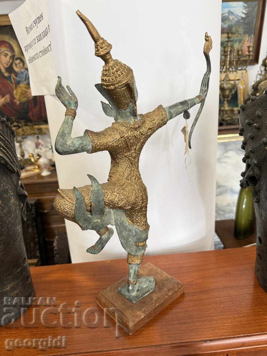 Large Thai Prince Rama figure. No. 7383 - 6 Large Thai Prince Rama figure. No. 7383 - 6