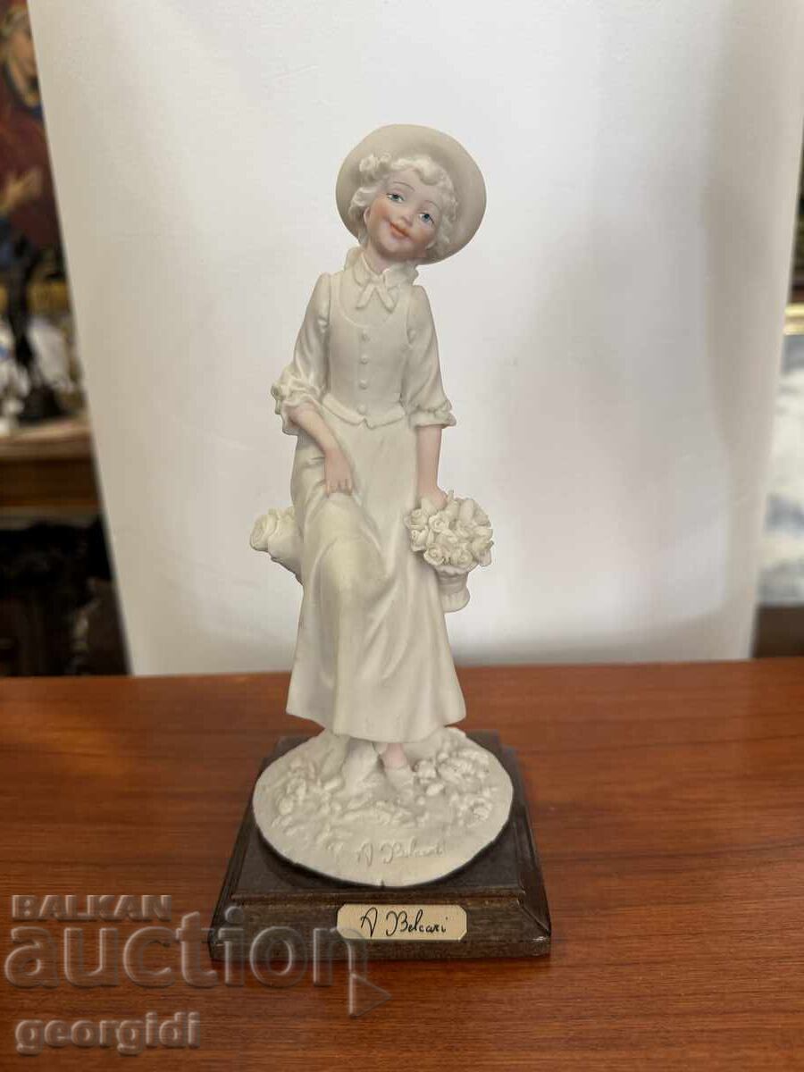 French female figure of a girl - Auro Belcari. No. 7384