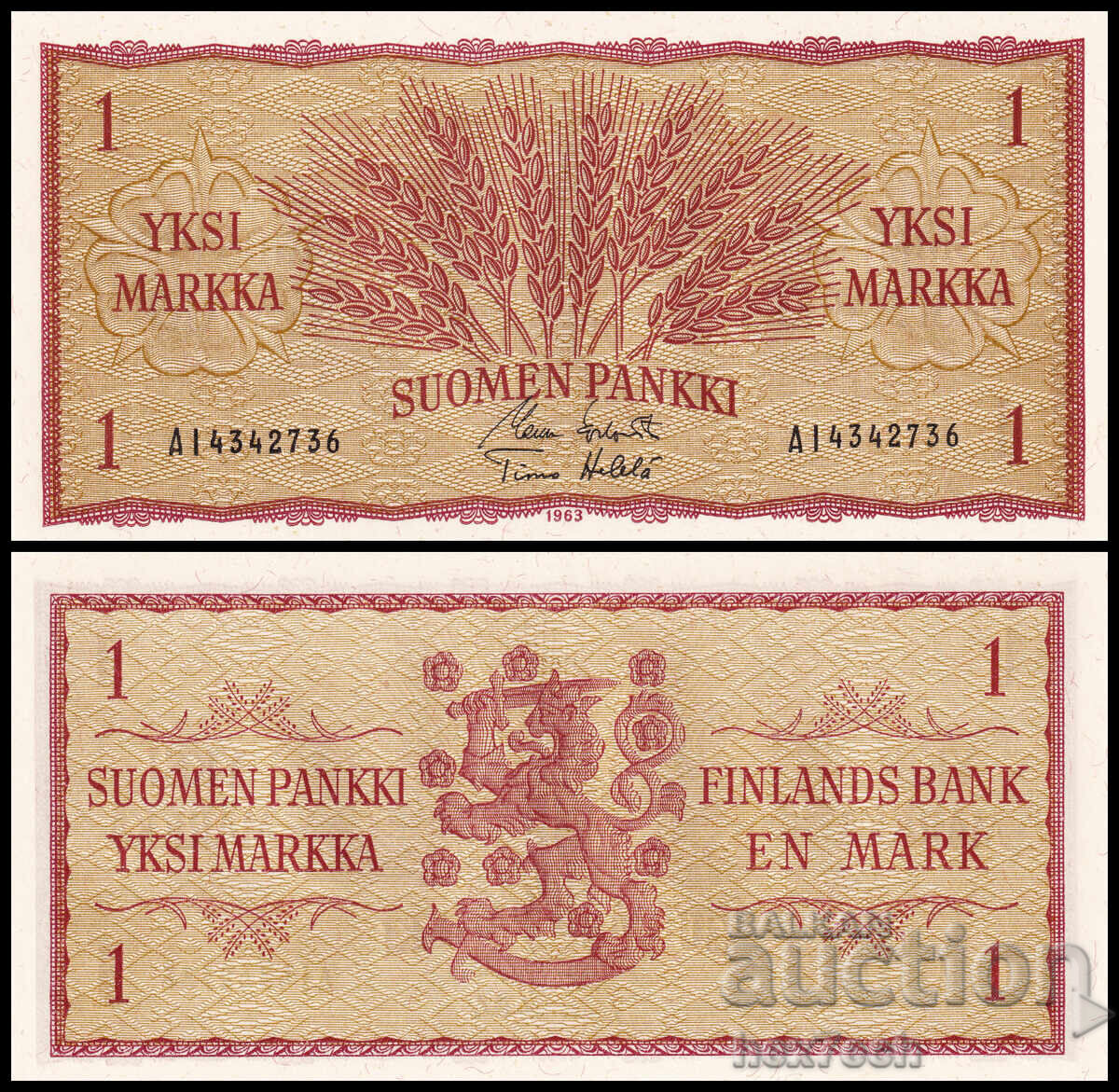 ❤️ ⭐ Φινλανδία 1963 1 γραμματόσημο UNC νέο ⭐ ❤️ ❤️ ⭐ Φινλανδία 1963 1 γραμματόσημο UNC νέο ⭐ ❤️