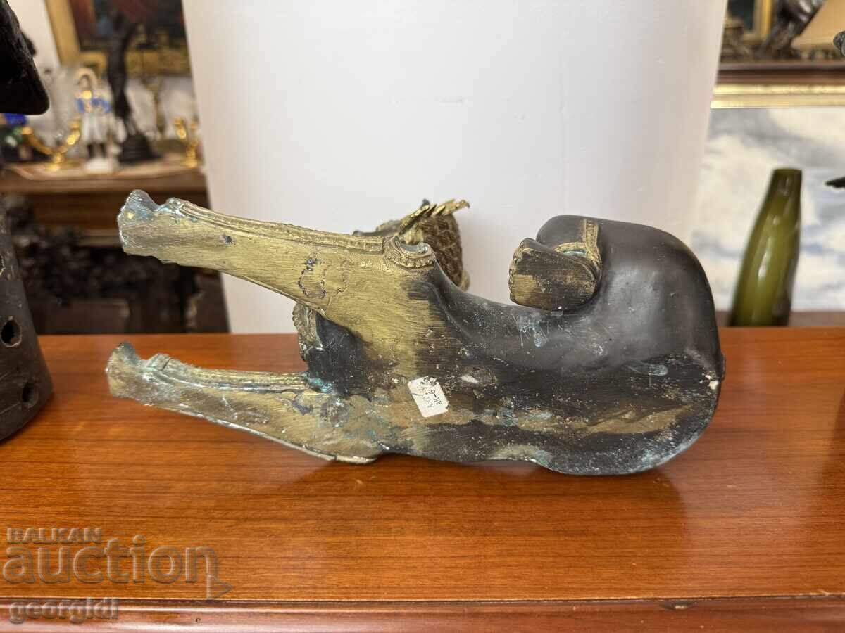 Χάλκινο άγαλμα αυτοκρατορικού λιονταριού Σίγκχα. Νο. 7385 - 5