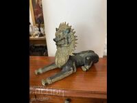 Χάλκινο άγαλμα αυτοκρατορικού λιονταριού Σίγκχα. Νο. 7385