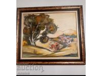 Collection of 9 paintings by S. Slav