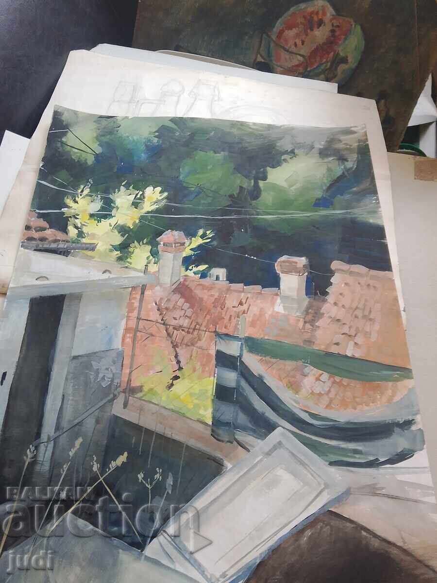 Ζωγραφική με ακουαρέλα Ζωγραφική με ακουαρέλα