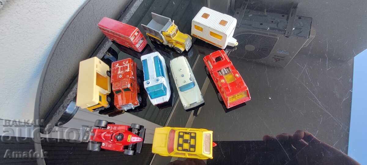 Auction  Matchbox. Lot of 10 metal MATCHBOX cars