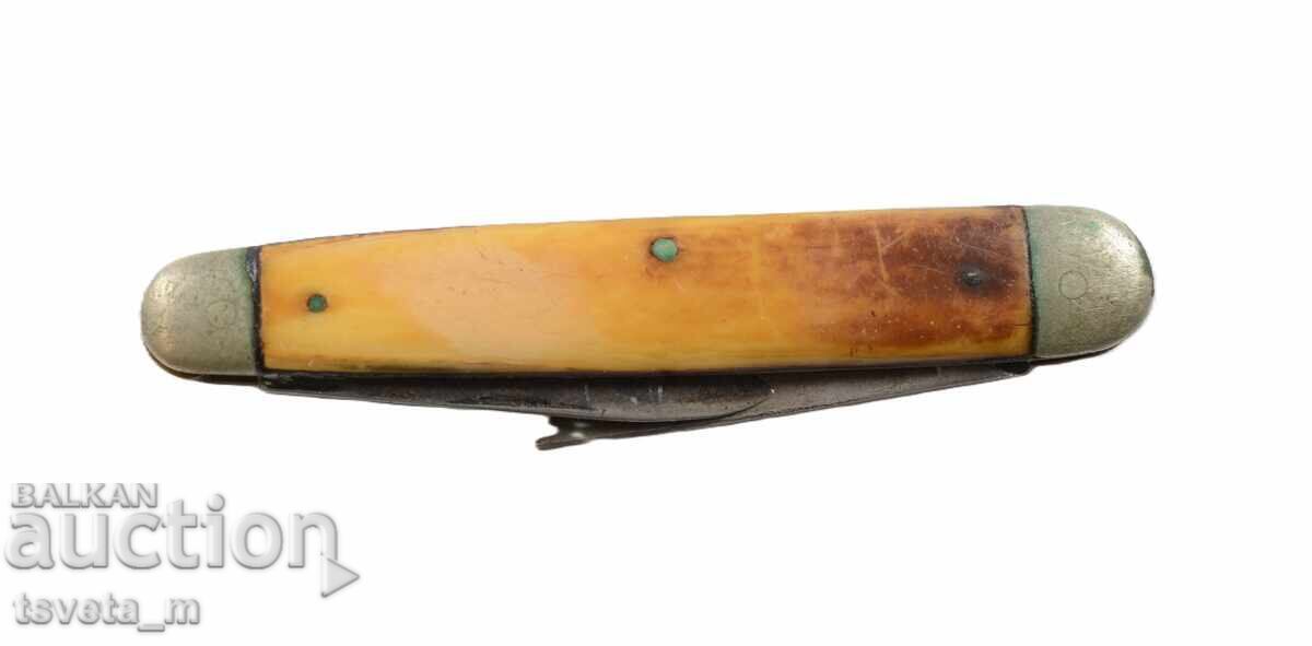 Cuțit de buzunar antic - Regatul Bulgariei cu preț 15.00 BGN | € 7.67 Cuțit de buzunar antic - Regatul Bulgariei cu preț 15.00 BGN | € 7.67
