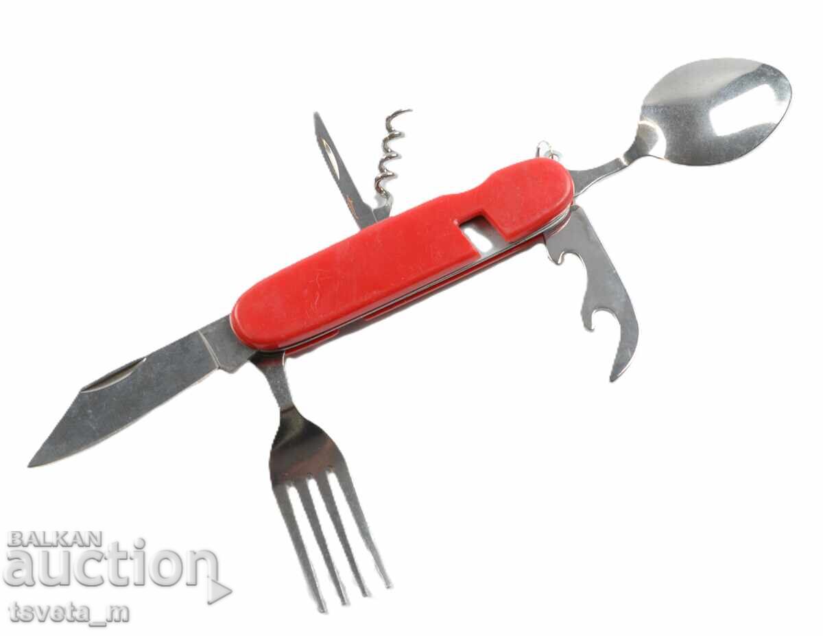 Δημοπρασία Τουριστικό μαχαίρι τσέπης με ΠΙΡΟΥΝΟ ΚΑΙ ΚΟΥΤΑΛΙ Δημοπρασία Τουριστικό μαχαίρι τσέπης με ΠΙΡΟΥΝΟ ΚΑΙ ΚΟΥΤΑΛΙ