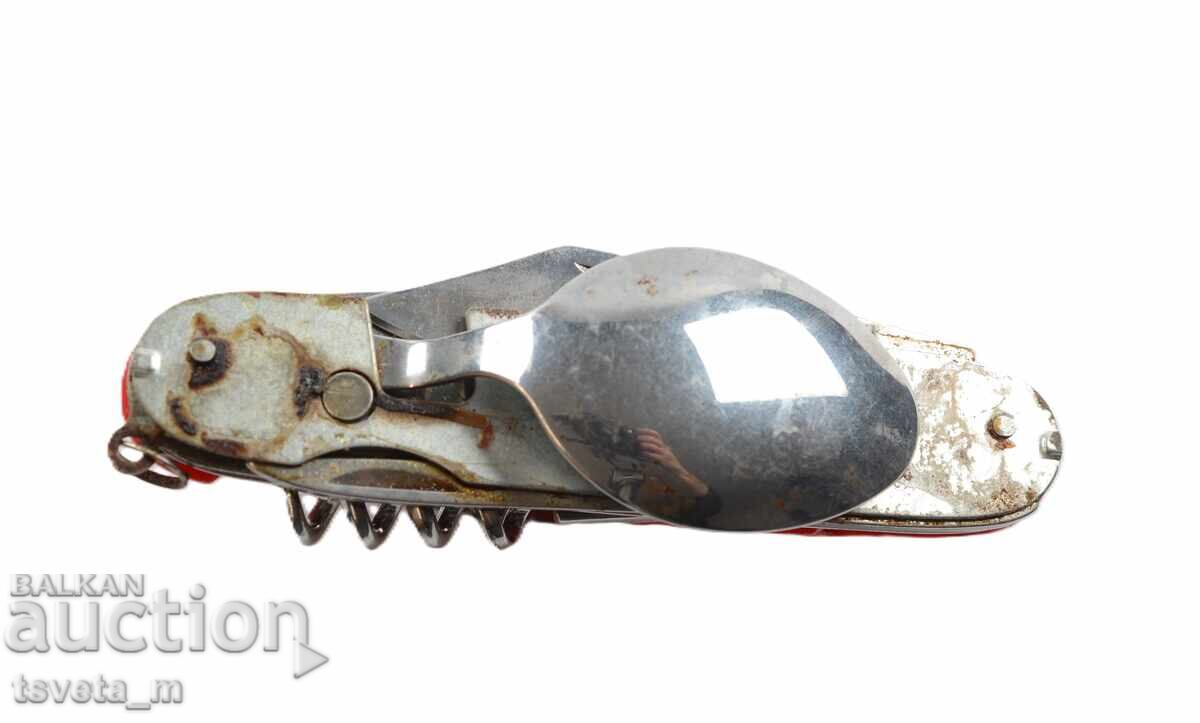 Τουριστικό μαχαίρι τσέπης με ΠΙΡΟΥΝΟ ΚΑΙ ΚΟΥΤΑΛΙ με τιμή 4.00 BGN | € 2.05 Τουριστικό μαχαίρι τσέπης με ΠΙΡΟΥΝΟ ΚΑΙ ΚΟΥΤΑΛΙ με τιμή 4.00 BGN | € 2.05