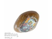 Icon on natural stone - refrigerator magnet