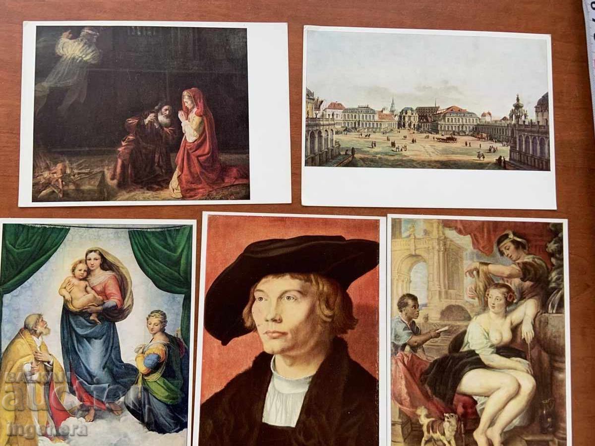 ΚΑΡΤΙΤΣΑ ΤΑΧΥΔΡΟΜΙΚΩΝ ΚΑΡΤΩΝ ΣΕΙΡΑ 11 ΤΕΜ. ΤΕΧΝΗ ΔΡΕΣΔΗ με τιμή 37.00 BGN | € 18.92