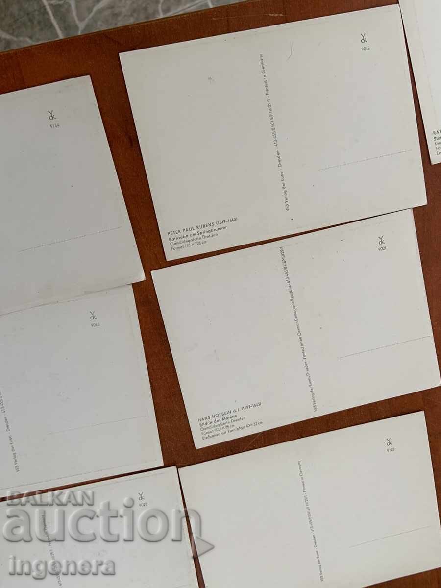 ΚΑΡΤΙΤΣΑ ΤΑΧΥΔΡΟΜΙΚΩΝ ΚΑΡΤΩΝ ΣΕΙΡΑ 11 ΤΕΜ. ΤΕΧΝΗ ΔΡΕΣΔΗ - 5