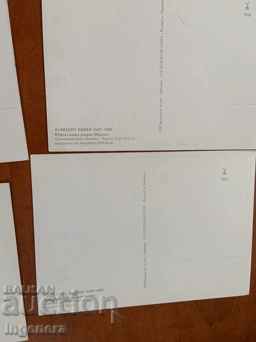 ΚΑΡΤΙΤΣΑ ΤΑΧΥΔΡΟΜΙΚΩΝ ΚΑΡΤΩΝ ΣΕΙΡΑ 11 ΤΕΜ. ΤΕΧΝΗ ΔΡΕΣΔΗ - 7