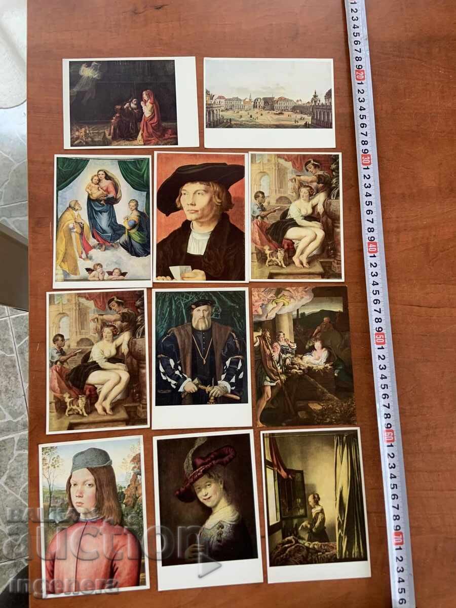 ΚΑΡΤΙΤΣΑ ΤΑΧΥΔΡΟΜΙΚΩΝ ΚΑΡΤΩΝ ΣΕΙΡΑ 11 ΤΕΜ. ΤΕΧΝΗ ΔΡΕΣΔΗ