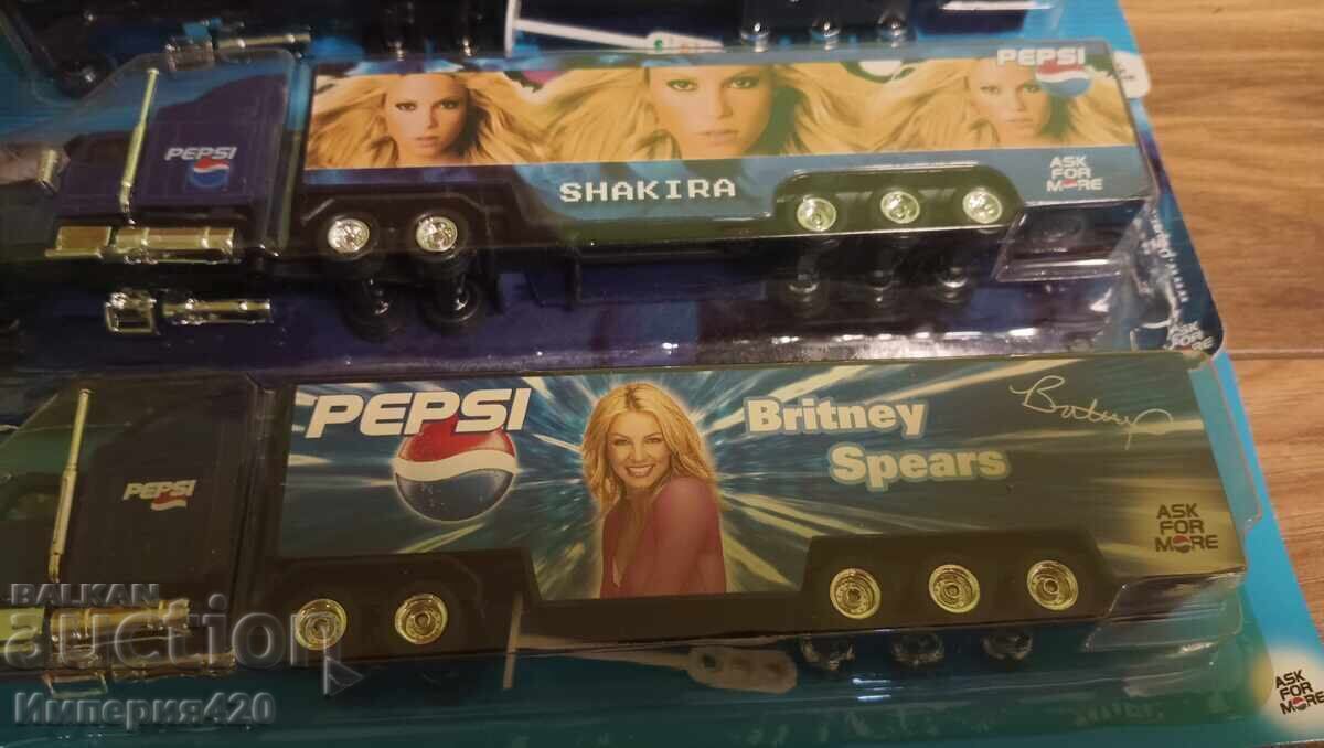 Аукцион Рекламни камиончета на PEPSI от края на 90-те