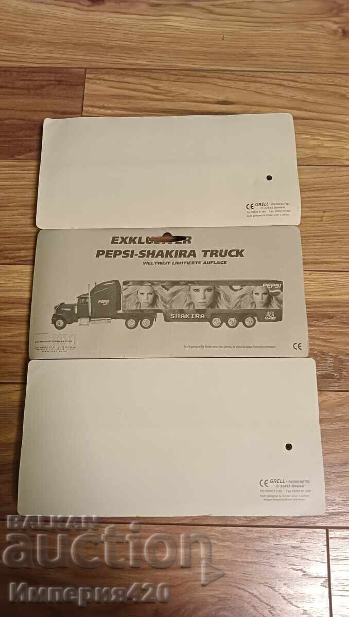 Доставка на Рекламни камиончета на PEPSI от края на 90-те