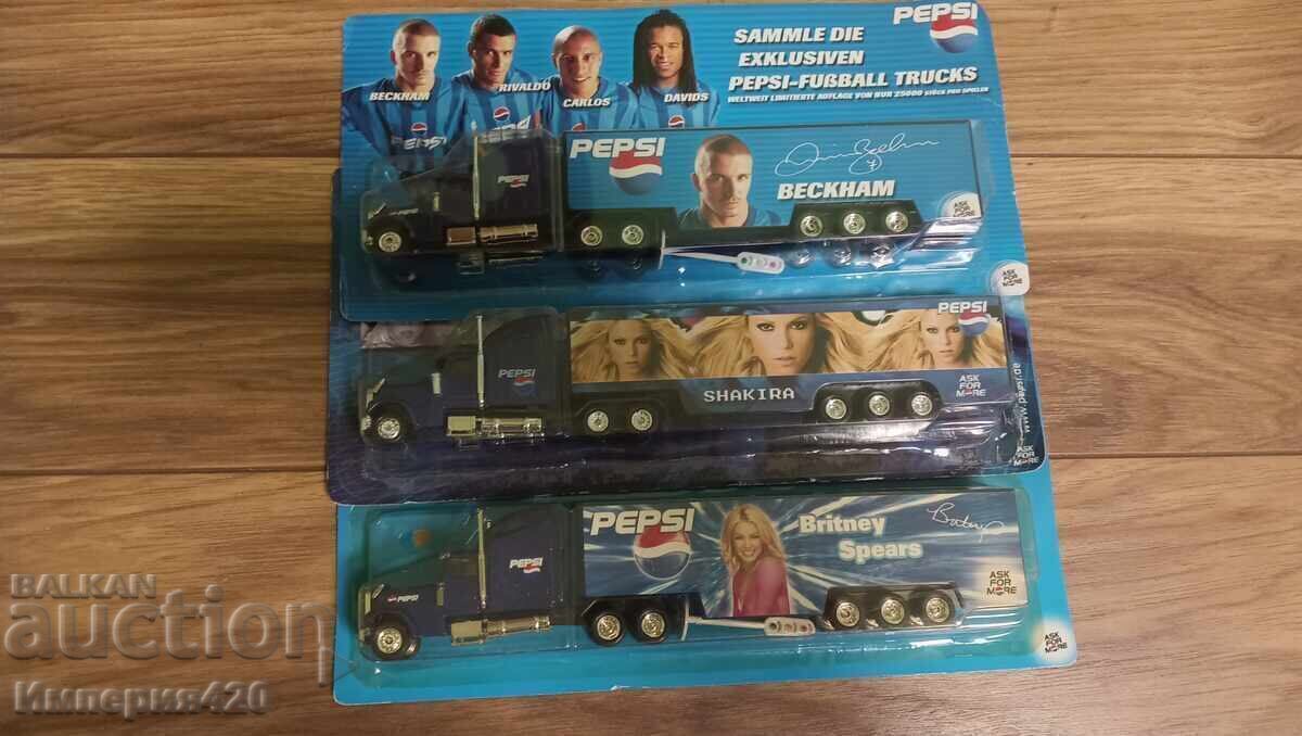 Рекламни камиончета на PEPSI от края на 90-те