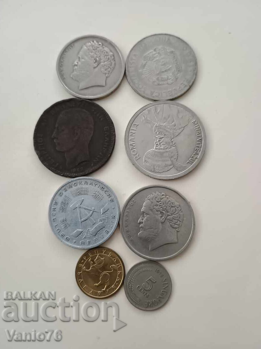 Πολλά νομίσματα με τιμή 5.00 BGN | € 2.56 Πολλά νομίσματα με τιμή 5.00 BGN | € 2.56