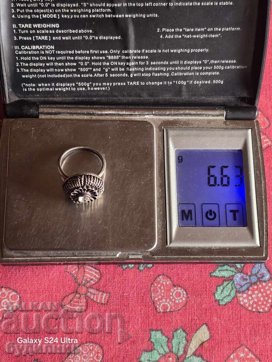 Ασημένιο δαχτυλίδι. 18,8 χιλ. Ξεκινώ πάνω από 100 δημοπρασίες. Δες! - 7