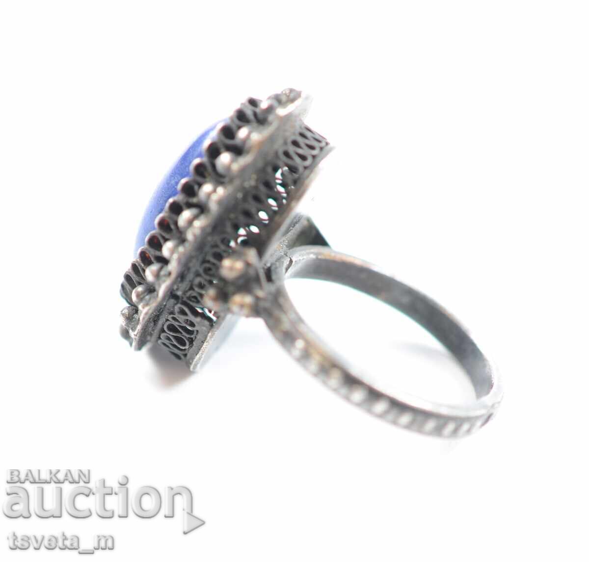 Starinen srebyren prysten - Tsarstvo Bylgaria 7.8 gr. με τιμή 56.00 BGN | € 28.63 Starinen srebyren prysten - Tsarstvo Bylgaria 7.8 gr. με τιμή 56.00 BGN | € 28.63