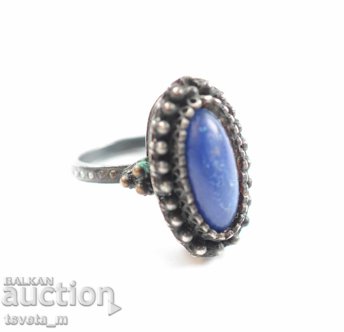 Starinen srebyren prysten - Tsarstvo Bylgaria 7.8 gr. Starinen srebyren prysten - Tsarstvo Bylgaria 7.8 gr.