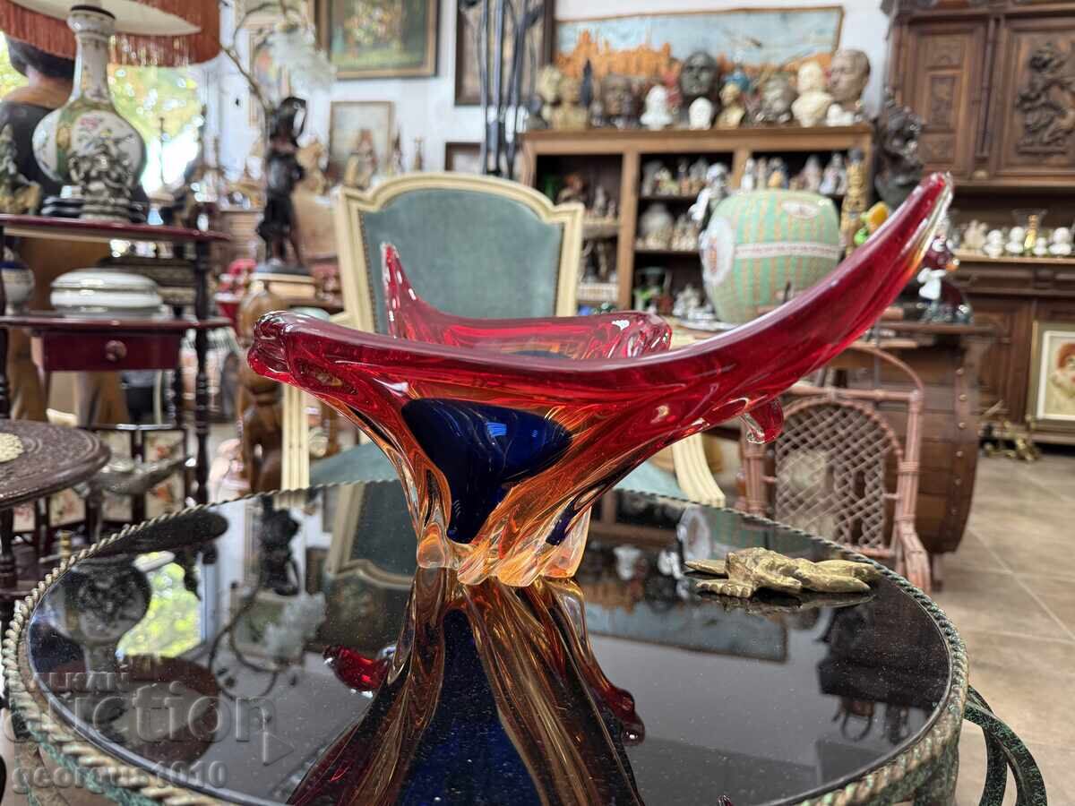 Auction Glass bowl MURANO No. 7401 Auction Glass bowl MURANO No. 7401