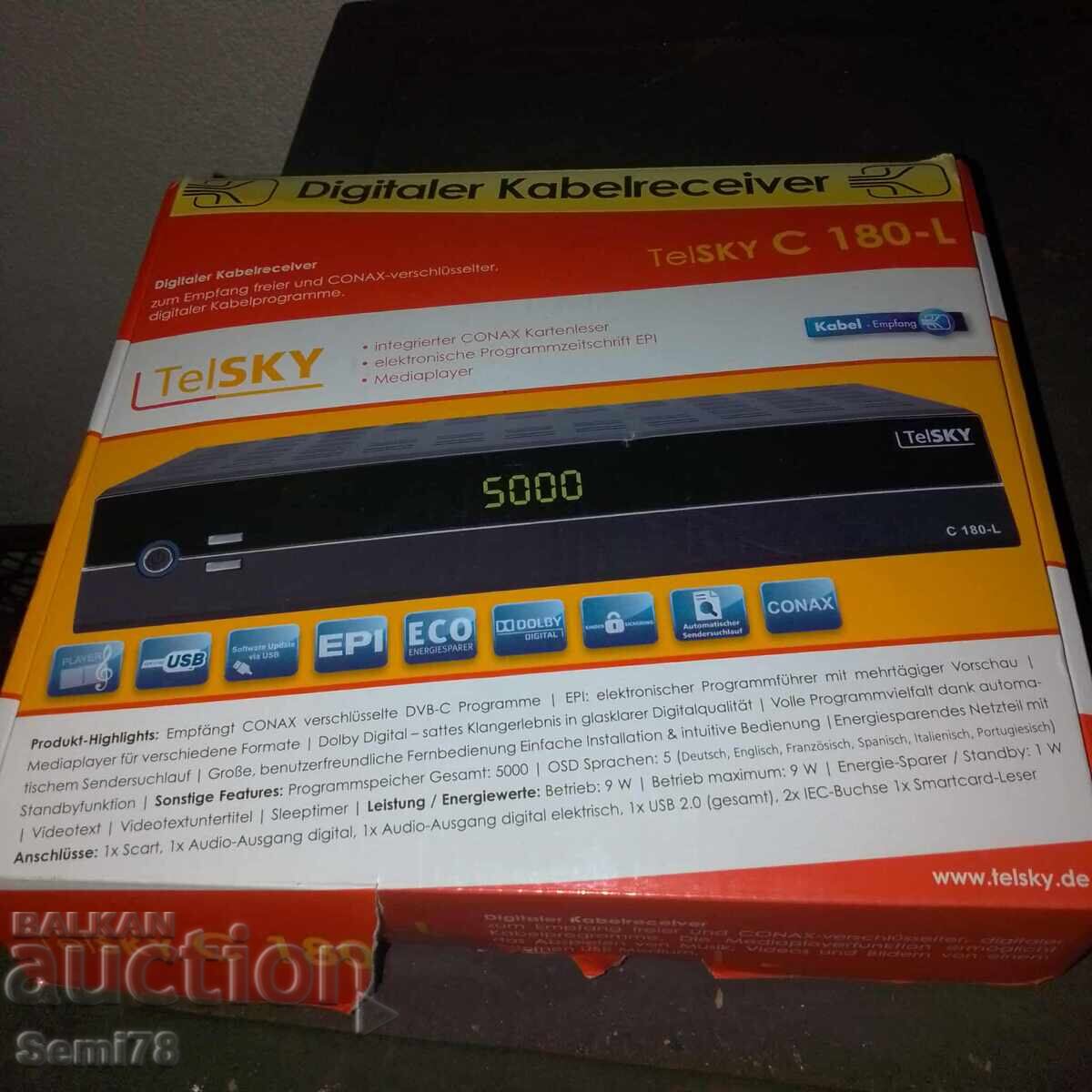Telsky C 180 L - Дигитален приемник