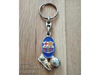 Barcelona Stea Breloc Fotbal "Visca el Barca"