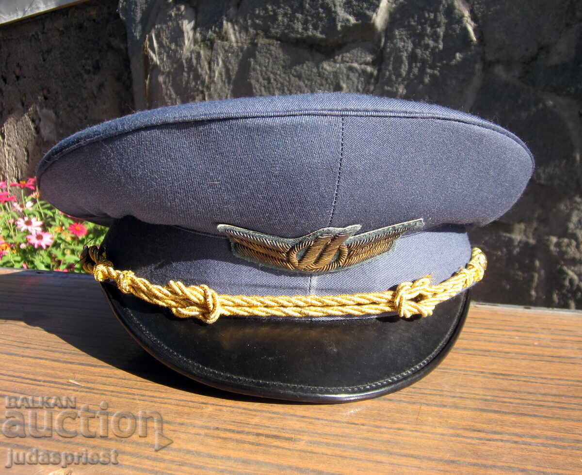 Βουλγαρική πιλοτική φούσκα καπέλο με έμβλημα πιλότου ΤΑΜΠΣΟ TABSO με τιμή 130.00 BGN | € 66.47 Βουλγαρική πιλοτική φούσκα καπέλο με έμβλημα πιλότου ΤΑΜΠΣΟ TABSO με τιμή 130.00 BGN | € 66.47