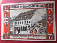 Banknote - Germany - North Rhine-Westphalia - Hamm - 50 Pfennig 1921