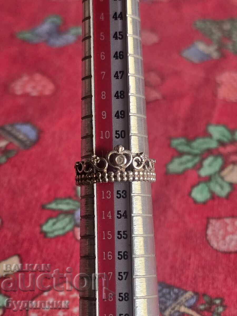 Ασημένιο δαχτυλίδι. 16,5 χιλ. Βάζω πάνω από 100 δημοπρασίες. Δες! - 5